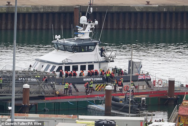 Since the beginning of this year, almost 20,000 people have arrived in the UK in small boats (file photo)