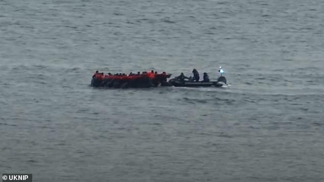 As the sloop moved on, the Coast Guard vessel came alongside before appearing to ram the heavily overloaded migrant ship