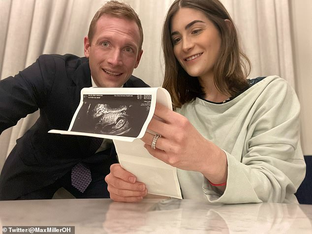 Max Miller and his wife Emily Moreno announce their pregnancy in May 2023