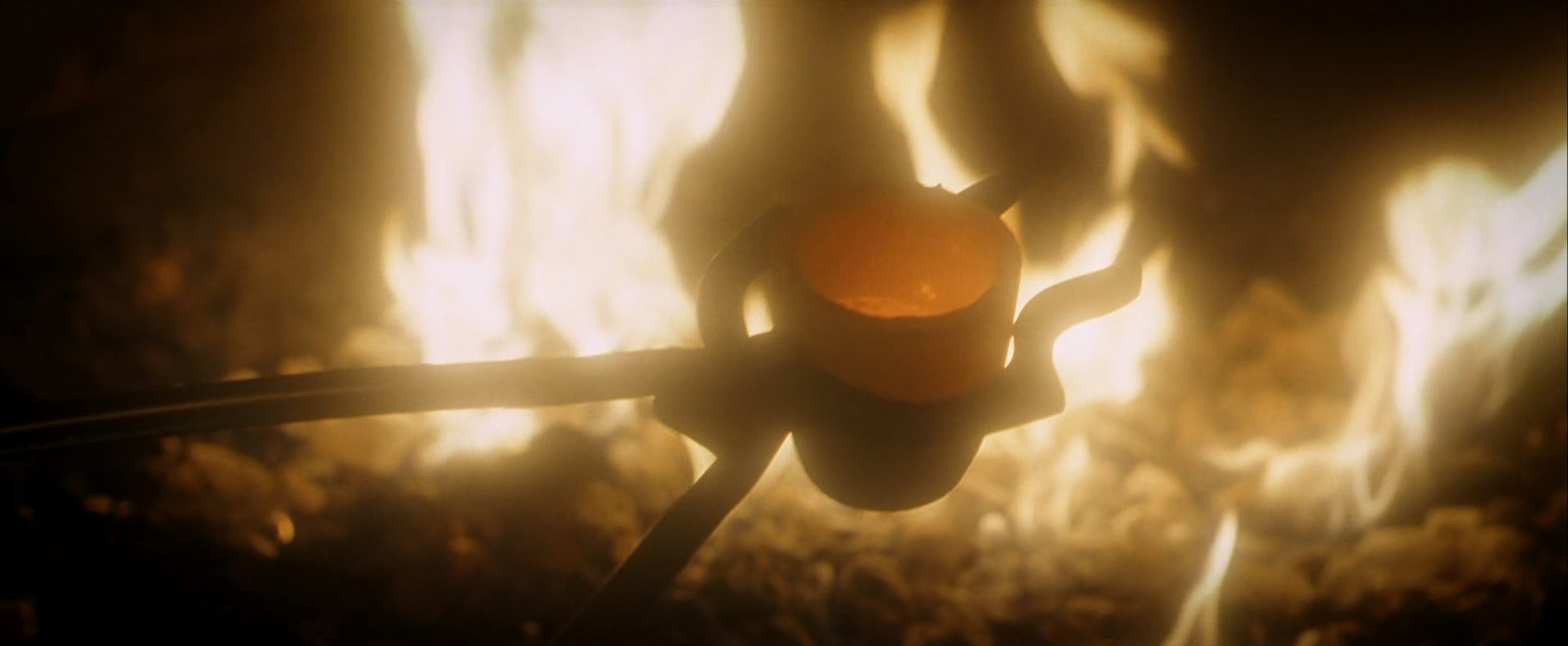 The forging of a ring, in the first scene of The Fellowship of the Ring. 