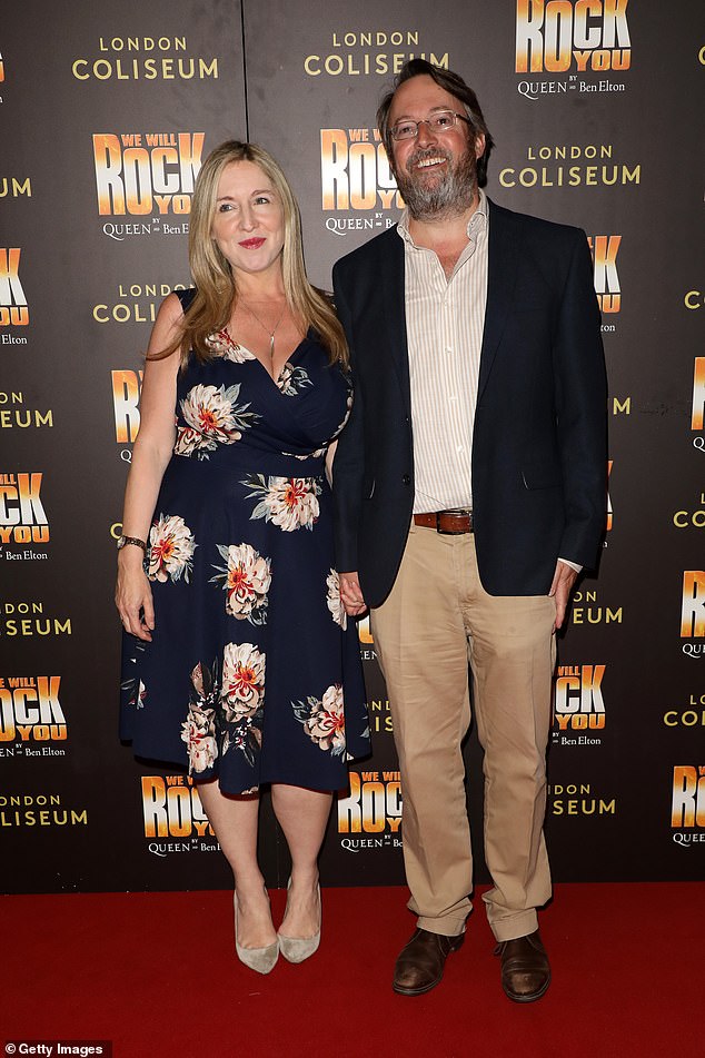 Others reportedly on Claudia's wishlist for next year's series include Only Connect quiz presenter Victoria Coren Mitchell (Victoria pictured with David Mitchell in 2023)