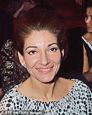 Callas pictured in 1971