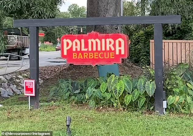 Hector Garate's Palmira Barbecue offers a unique blend of flavors from South Carolina, Texas and Puerto Rica and is Vaughn's number one choice on the list