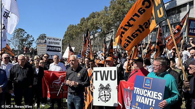 NSW union secretary Mark Morey said the sign of a bad company was continued injuries to workers in their workplace. Photo: NewsWire handout