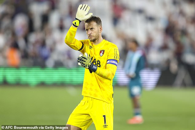 Neto has become Bournemouth's first choice goalkeeper, with Andoni Iraola handing him the captain's armband last season