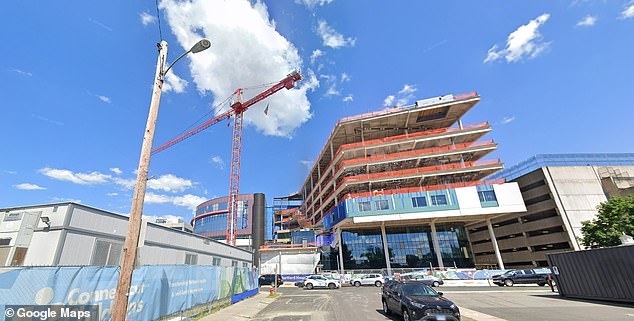 The controversial move was made to make room for a new $60 million, nine-story parking garage for the Connecticut Children's Hospital