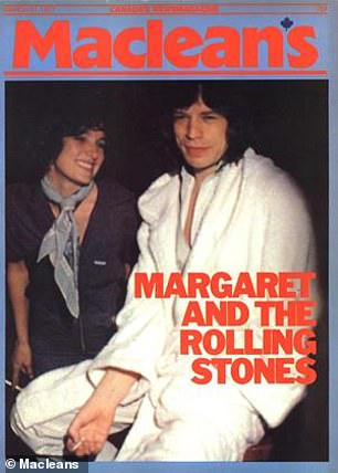 In May 1977, Margaret was spotted partying into the early hours of the morning with the Rolling Stones