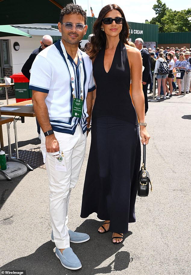 The couple were last seen out in July, when they attended the fourth day of Wimbledon (pictured)