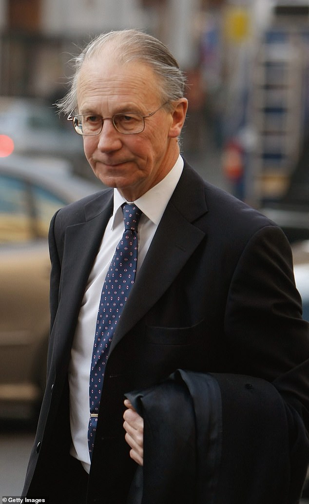 Lord Fellows at the High Court in February 2008 to give evidence at the Princess Diana inquiry