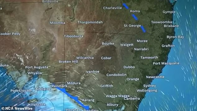 Southeastern Australia is in for a 'windy weekend' as three strong cold fronts head our way