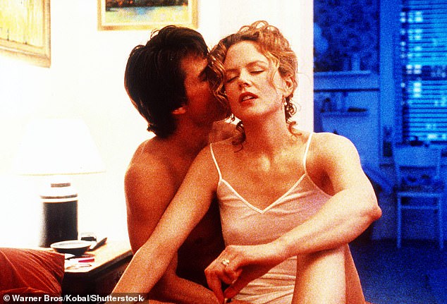 It's been 25 years since Nicole last played an erotic role, when she starred opposite Tom Cruise in the steamy and controversial film Eyes Wide Shut (both pictured)