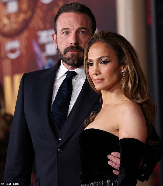 Remini and Pagan announced their split on Thursday — just a week after her girlfriend Jennifer Lopez filed for divorce from Ben Affleck; Lopez and Affleck pictured in February