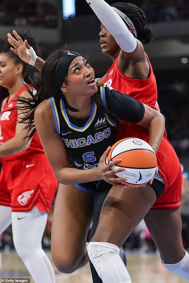 Angel Reese sets the WNBA rookie record for most double-doubles in a season with 23