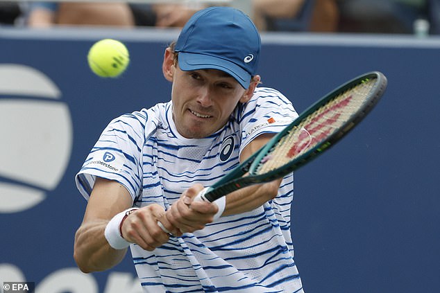 Alex de Minaur is the highest ranked Australian in the men's event and hopes to go deep in the tournament