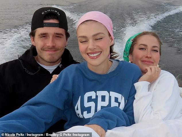 The couple weren't alone on their trip, as Nicola also shared a snap of the duo posing with their friend Alison Albright, although it's not known if she was with them for the entire trip