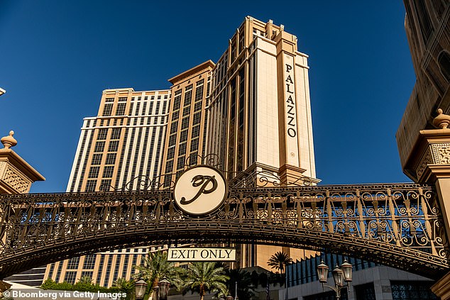 The Palazzo at The Venetian Resort in sunny Las Vegas, Nevada. Sleep tight!