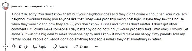 1725097448 336 Woman sparks furious debate after not letting previous homeowners revisit