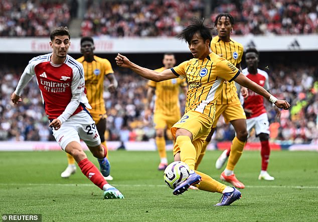 Kaoru Mitoma was menacing down the right as Brighton secured an impressive point