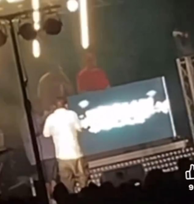 Crowd footage captured the moment the beloved rapper collapsed behind a DJ booth, seconds after whipping the crowd into a frenzy with a shout of 