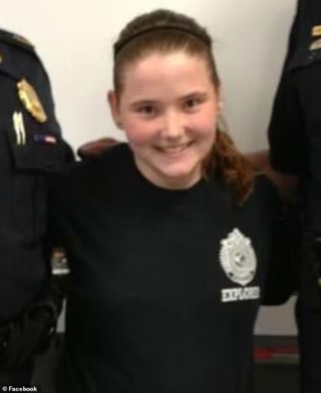 Birchmore joined the Stoughton Police Explorer's Program in 2010, when she was 12, and Farwell was an instructor in the program