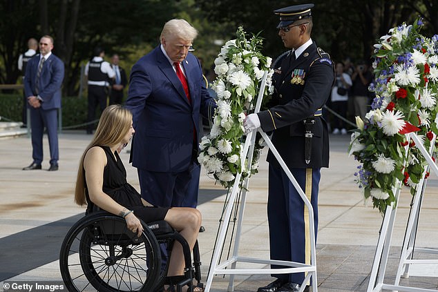 Maher lashed out at Trump over his Arlington Cemetery debacle, which saw a member of Trump's team and a cemetery worker clash