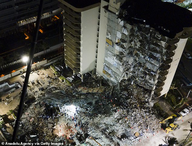 State legislation enacted after the 2021 collapse of the Champlain Tower South in Surfside (pictured), which killed 98 people, led to higher homeowners' association fees