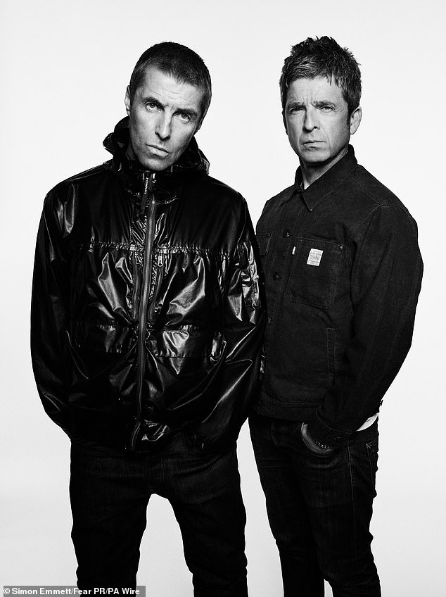 Noel and Liam Gallagher proved they've buried the hatchet of their 15-year feud when they met up this summer to pose for a photo together in celebration of Oasis' comeback tour