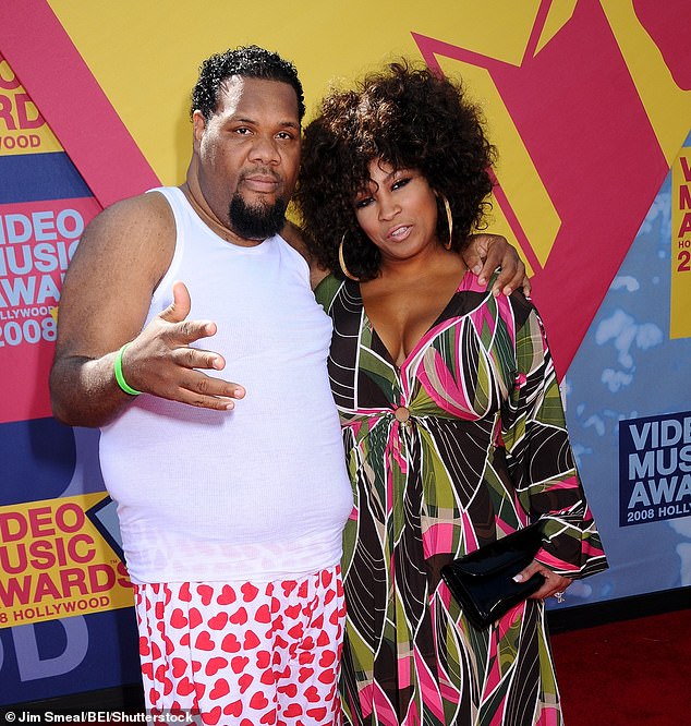 Fatman Scoop pictured with his ex-wife Shanda Freeman in 2008