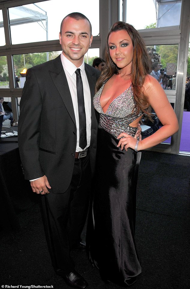 Andy married fellow pop star Michelle Heaton in 2006, but the couple split two years later (pictured together in 2008)