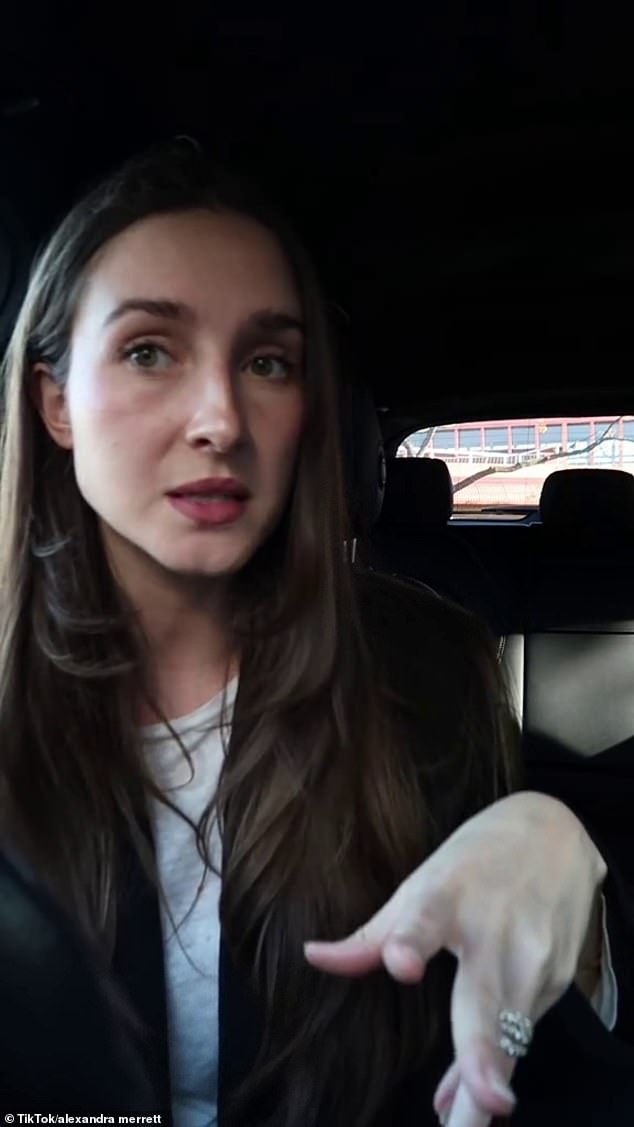 In a video recorded in her car, the WAG explains that players' partners only have a limited time to put together their looks due to Brownlow's invitation policy