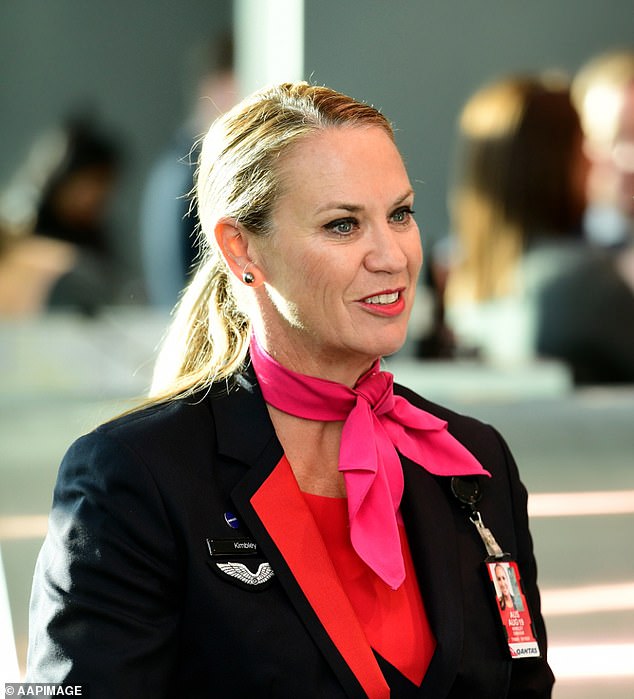 Qantas airfares are set to skyrocket after flight attendants (one pictured) were given a 30 percent pay rise to work on new ultra-long routes