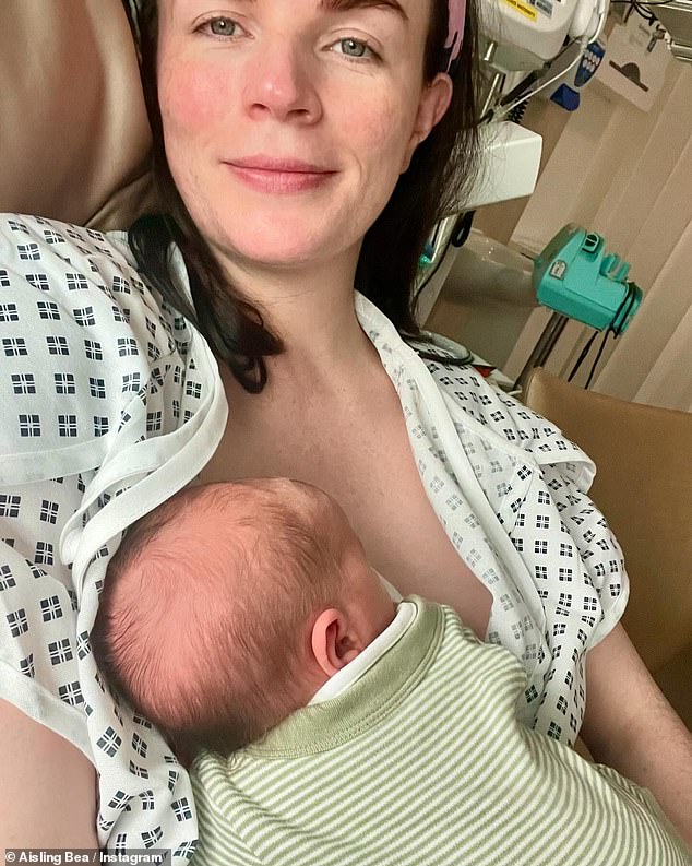 Aisling Bea has welcomed her first child with boyfriend Jack Freeman