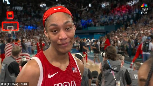 A'ja Wilson gave a hilarious, profanity-filled review of her teammate's performance on live TV