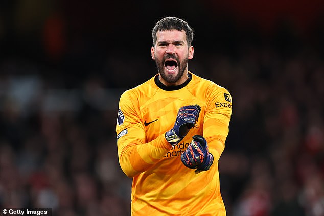 Alisson has insisted he plays football for love and has no plans to leave Liverpool