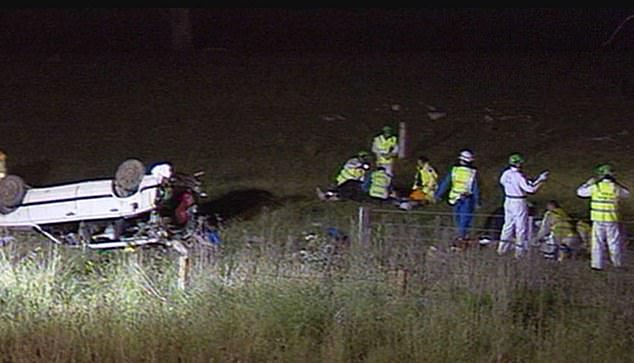 The collision, which occurred after 9.30pm on the Hume Highway south-west of Sydney, resulted in the car ending up on its roof. Tragically, Rian died at the scene