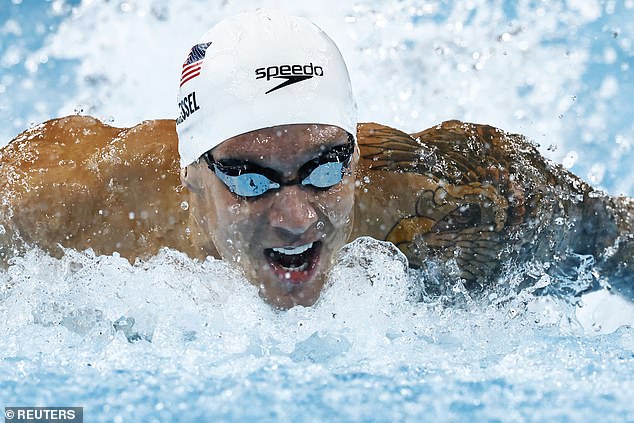 Fans claimed Caeleb Dressel was 'washed' after a tough day of swimming on Friday