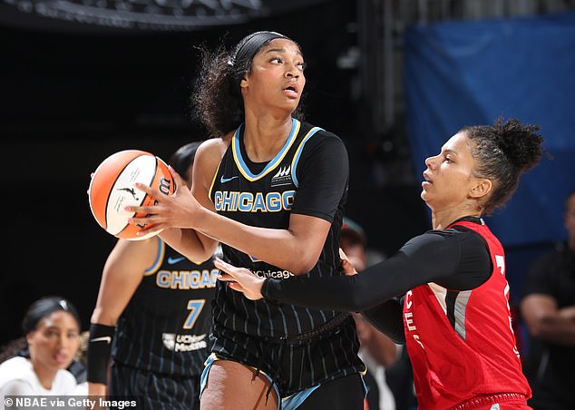 Angel Reese and the Chicago Sky suffered a painful 77-75 loss to the Las Vegas Aces