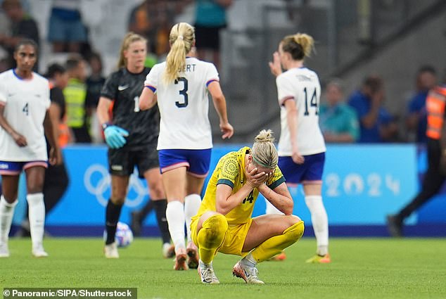 The Matildas' hopes of winning their first ever Olympic medal have ended in disaster