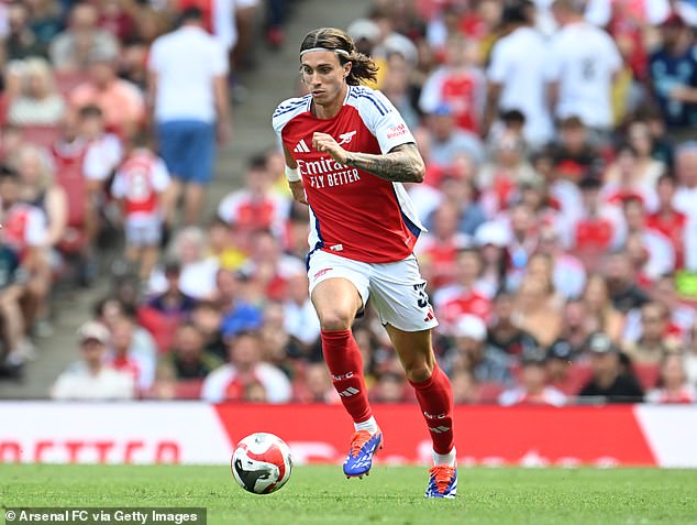 Arsenal had a busy pre-season both on and off the pitch with the arrival of Riccardo Calafiori