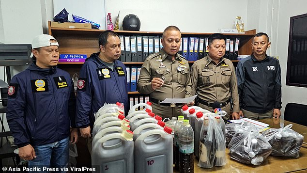 At least six people have died and dozens more were injured after drinking illegal moonshine in Thailand