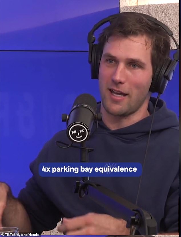 Former AFL player Matt De Boer was 'furious' at 'selfish' drivers taking up more parking space than necessary, so he decided to use fluorescent tape to clearly mark each spot