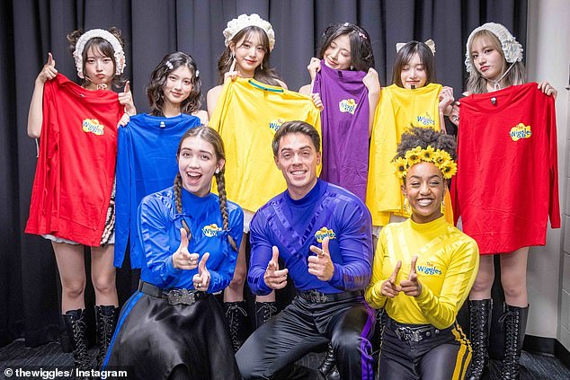 Iconic Australian children's group The Wiggles have announced an unlikely collaboration with all-girl K-pop group IVE