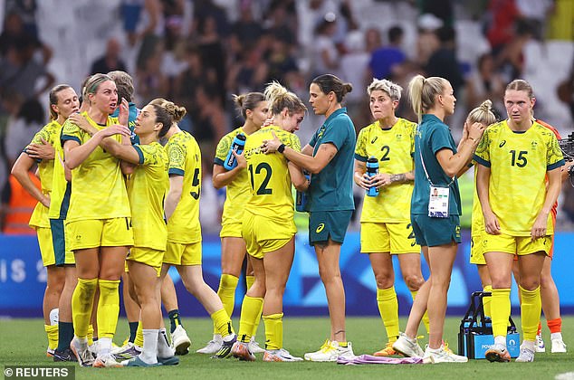 The Matildas (pictured) had a disappointing Olympic Games in Paris and were forced to withdraw early