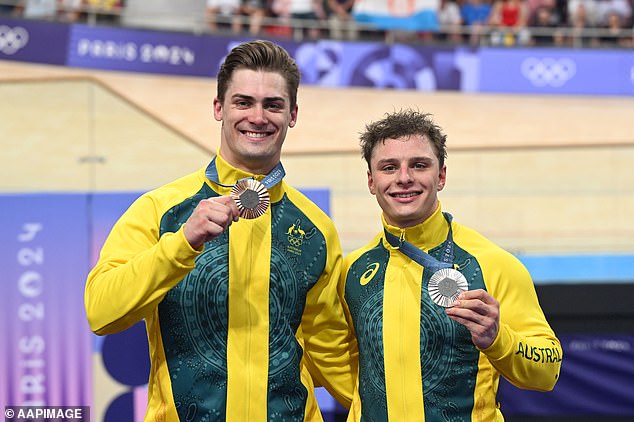 Matt Richardson and Matt Glaetzer secure the final Olympic medals for Australia