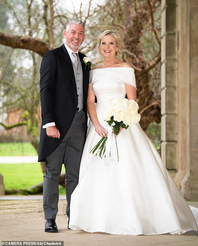 The 62-year-old weather presenter married her second husband Steve Randall, 49, who is 13 years her junior, at Cliveden House last December.