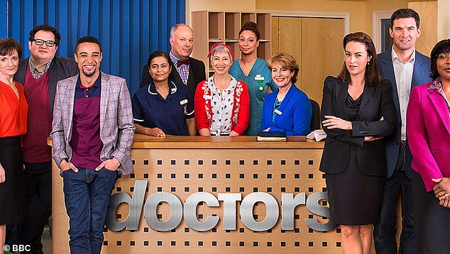 The aborted BBC series Doctors returned to TV screens on Monday after being off air for months