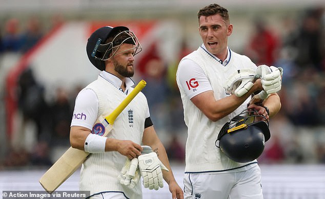 The visitors were dismissed for 236 runs in Manchester before England closed the first day on 22-0