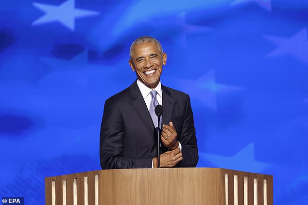 Former President Barack Obama ridiculed Donald Trump's 