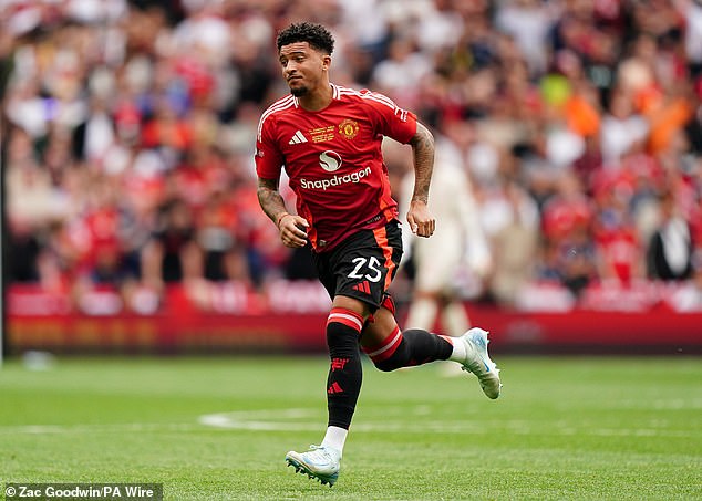 Barcelona are keeping a close eye on Man United's Jadon Sancho over a possible loan move