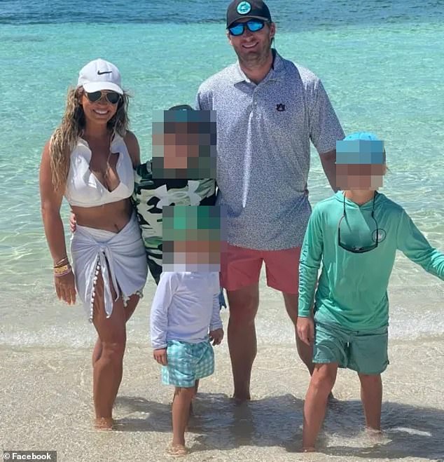 Lindsay, 37, claimed her estranged husband Robert Shiver (pictured) has not let her see the children, despite him previously setting conditions under which she could see the kids.